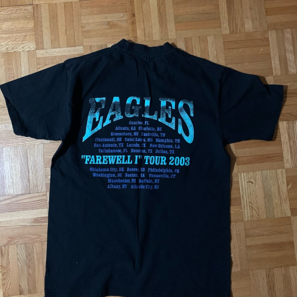 Vintage Eagles 2003 concert tshirt
